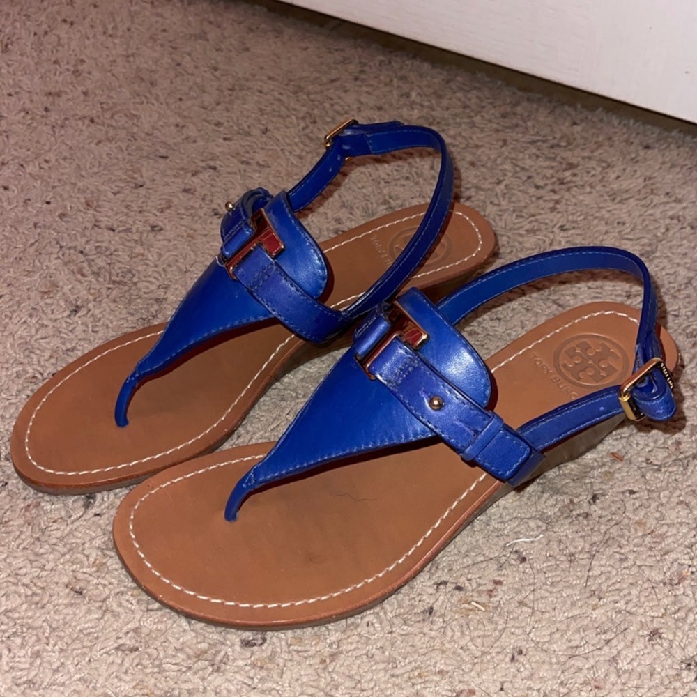 Tory Burch wedge sandals 8.5